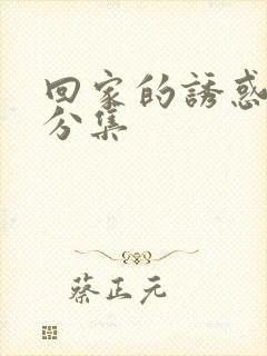 回家的诱惑剧情分集