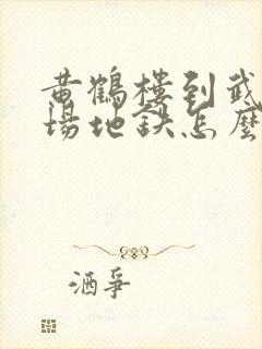 黄鹤楼到武汉机场地铁怎么坐