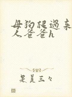 母狗爬过来叫主人爸爸h