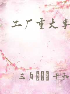 工厂重大事故