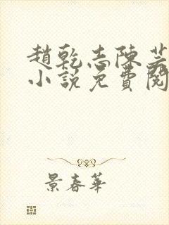 赵乾志陈芸穿越小说免费阅读下载