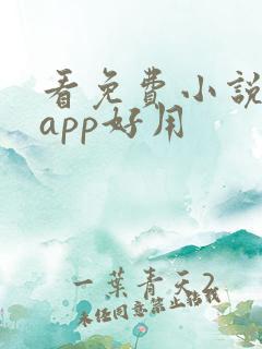 看免费小说哪个app好用