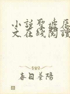 小说圣墟辰东全文在线阅读
