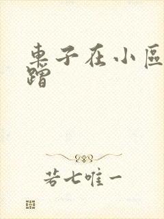车子在小区被刮蹭