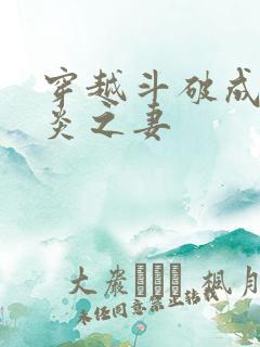 穿越斗破成为萧炎之妻