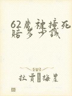 62岁被撞死要赔多少钱