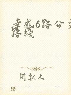 孝感6路公交车路线