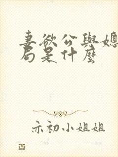 妻欲公与媳大结局是什么