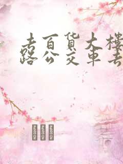 去百货大楼坐几路公交车去