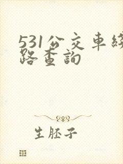 531公交车线路查询