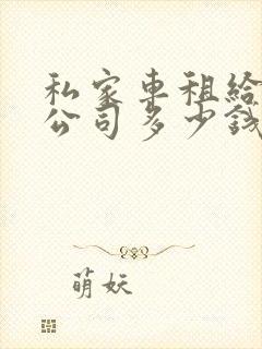 私家车租给租车公司多少钱一个月 私家车租给租车公司多少钱一个月