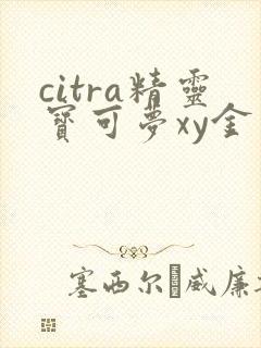 citra精灵宝可梦xy金手指