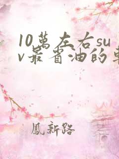 10万左右suv最省油的车