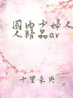 国内少妇人妻偷人精品av