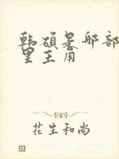 韩硕是哪部小说里主角 韩硕是哪部小说里主角
