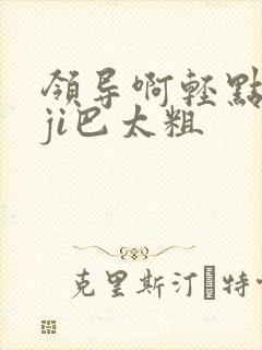 领导啊轻点灬大ji巴太粗