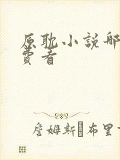 原耽小说哪里免费看
