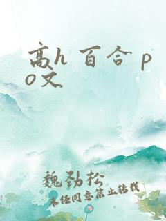 高h 百合 po文