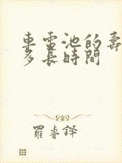 车电池的寿命是多长时间
