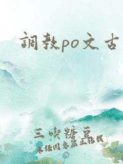 调教po文古言