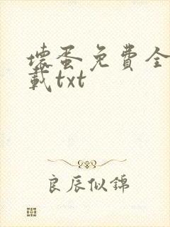 坏蛋免费全本下载txt