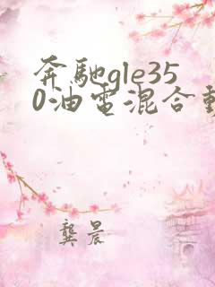 奔驰gle350油电混合动力质量怎么样