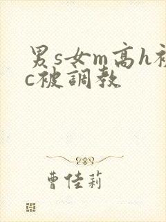 男s女m高h被c被调教