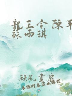 龙王令 陈平,苏雨琪