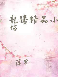 龙腾精品小说网站 龙腾精品小说网站