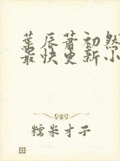叶辰萧初然最新最快更新小说 叶辰萧初然最新最快更新小说