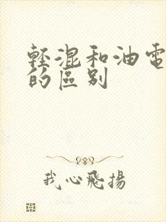 轻混和油电混动的区别