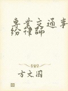 专业交通事故纠纷律师
