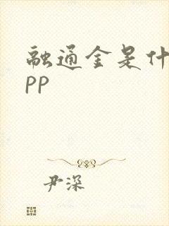 融通金是什么app