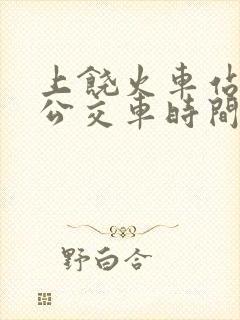 上饶火车站夜班公交车时间表