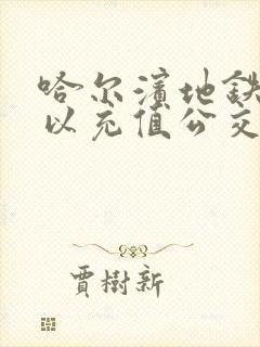 哈尔滨地铁站可以充值公交卡吗