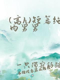 (高h)短篇纯肉男男 (高h)短篇纯肉男男