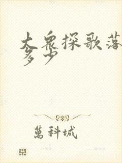 大众探歌落地价多少