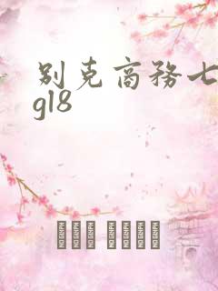 别克商务七座车gl8