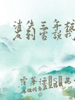 消失三年校花女友到处说我死了小说