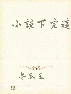 小说下完这场雨