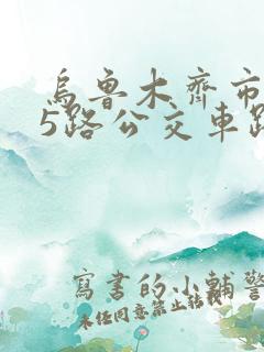 乌鲁木齐市305路公交车路线图