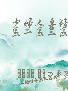 少妇人妻精品一区二区三区3p