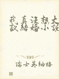 我真没想大佬协议结婚小说