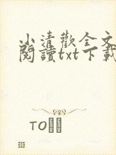 小清欢全文免费阅读txt下载