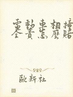 电动车相撞对方全责怎么赔偿 电动车相撞对方全责怎么赔偿