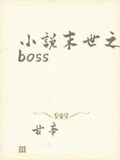 小说末世之最强boss
