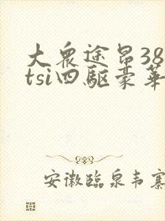 大众途昂380tsi四驱豪华版