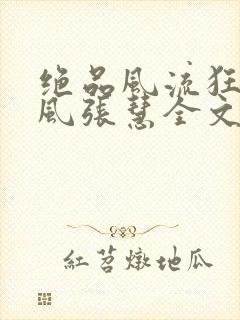 绝品风流狂医林风张慧全文阅读小说
