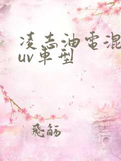 凌志油电混合suv车型