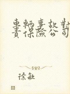 车辆事故对方全责保险公司怎么赔偿